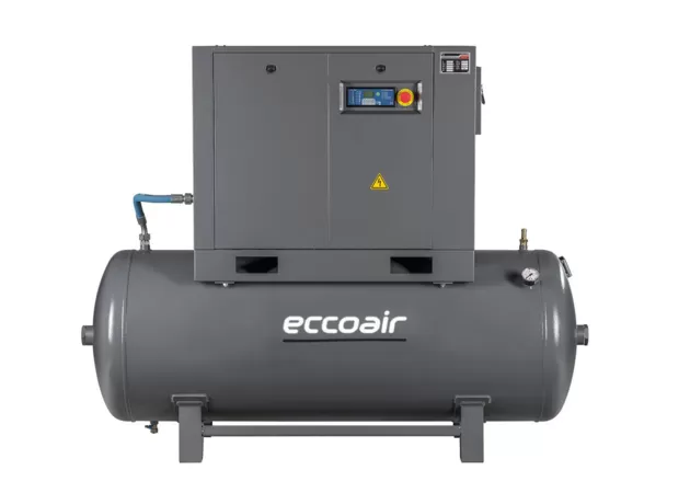 Фото 2 - Гвинтовий компресор Eccoair F 4 на ресивері